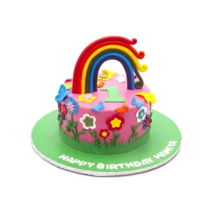 Send Rainbow Theme Cake