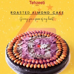 Send Roasted Almond Cake By Tehzeeb