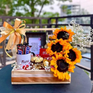 Send Sunflower basket