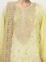 3 Piece Lawn Suit- Embroidered (Unstitched) - Image 3