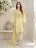 3 Piece Lawn Suit- Embroidered (Unstitched)
