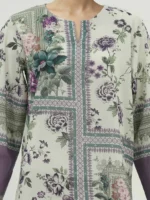 3 Piece Lawn Suit (Unstitched) (Copy) - Image 2