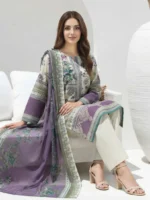 3 Piece Lawn Suit (Unstitched) (Copy)