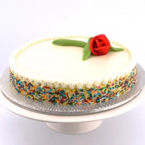 SEND VANILLA HARD ICING CAKE