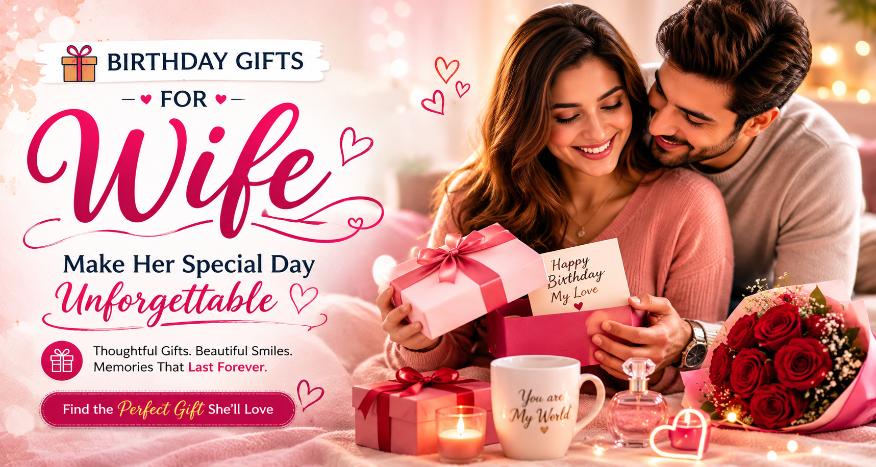 Birthday Gifts for Wife – Make Her Special Day Unforgettable
