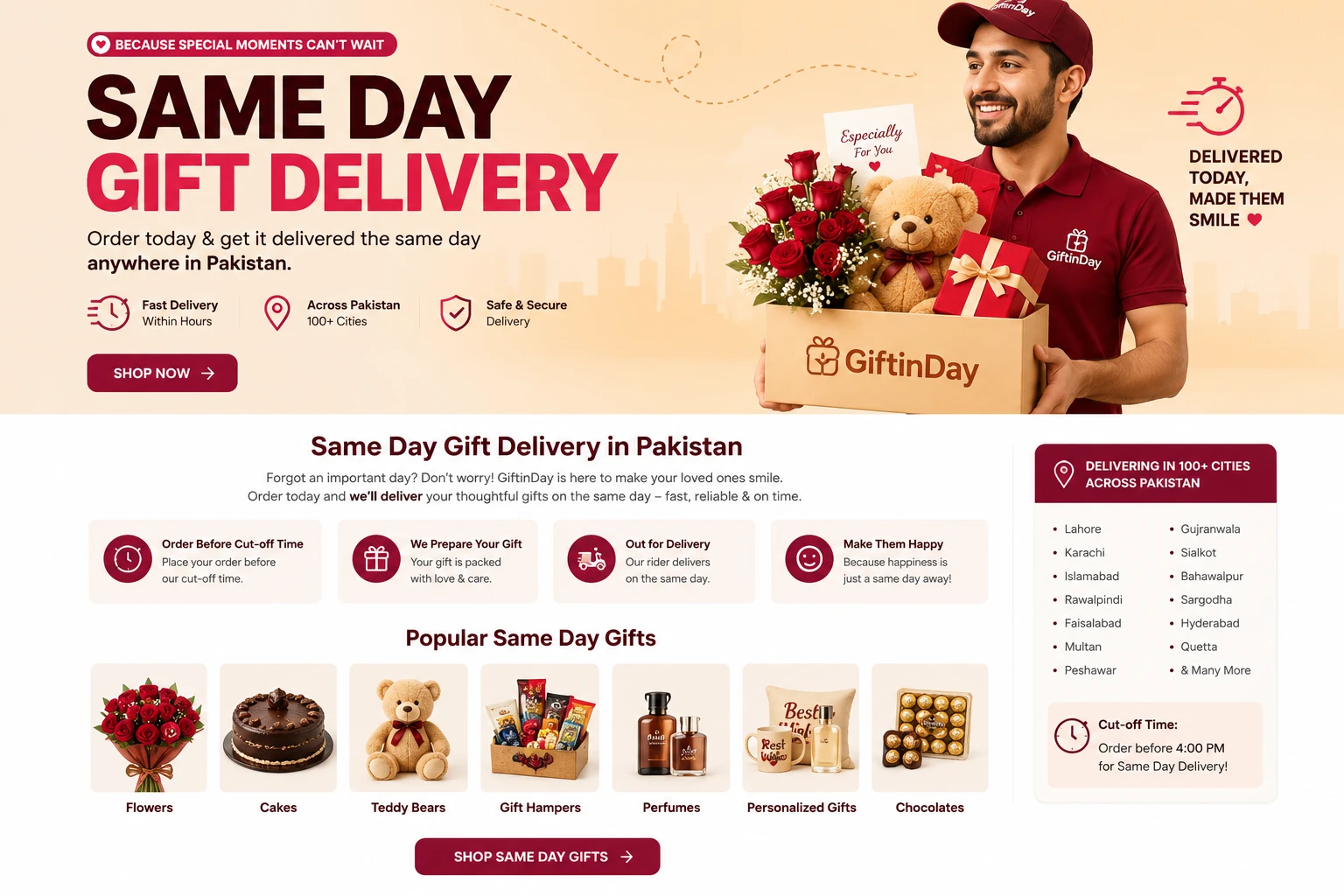 Same Day Gift Delivery