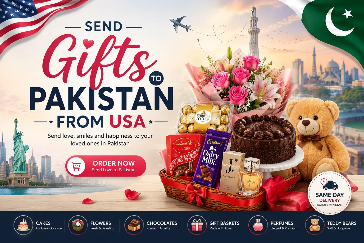 send gifts to pakistan from usa