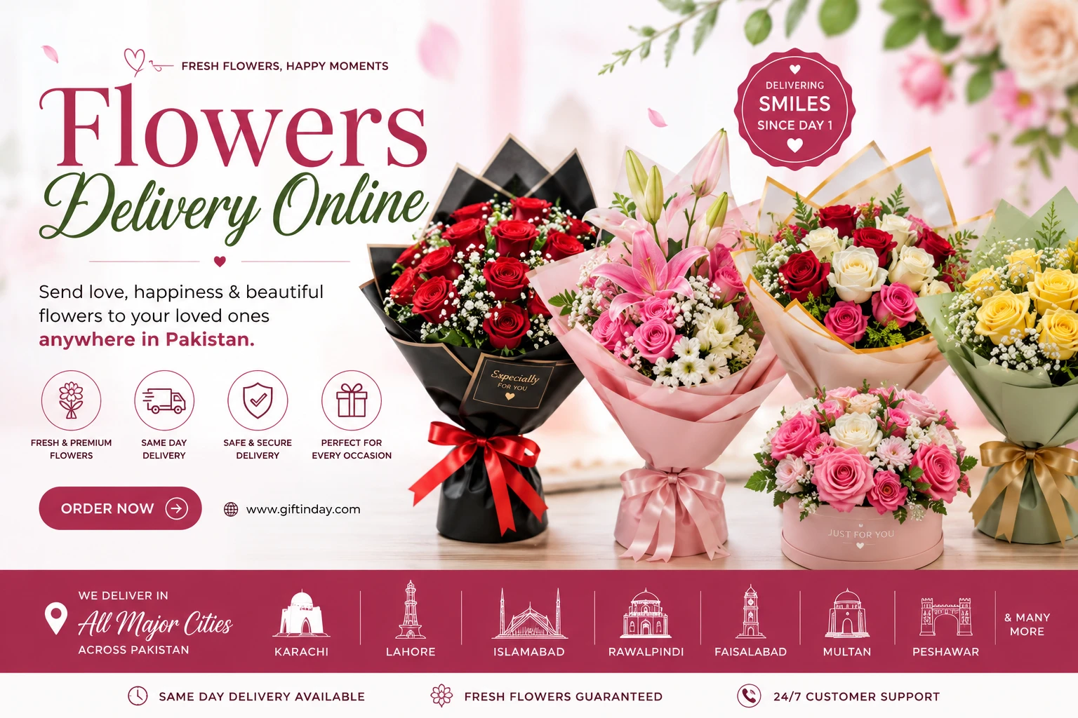 Flowers Delivery Online