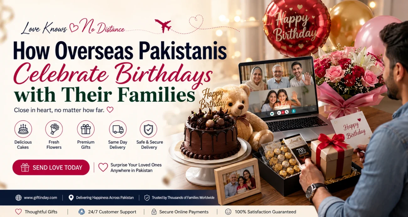 How Overseas Pakistanis Celebrate Birthdays with Their Families
