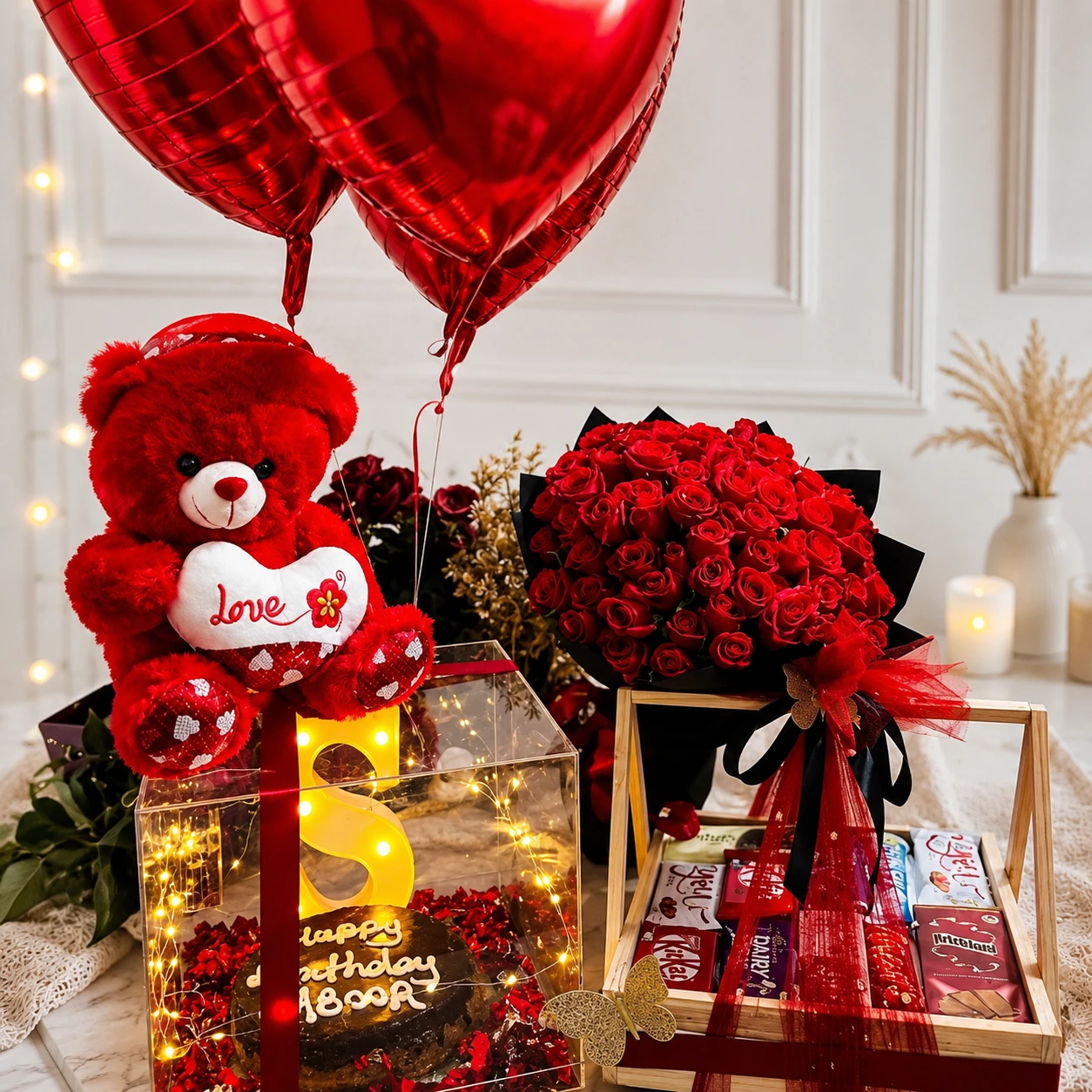 Romantic birthday celebration Romantic birthday celebration