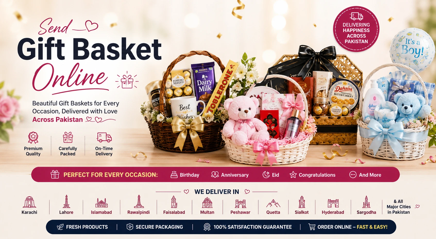 Send Gift Basket Online