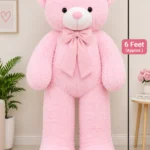 Pink Teddy Bear – 6 Feet